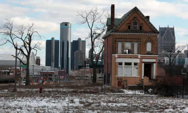 The Two Detroits A City Both Collapsing And Gentrifying At The Same Time Gentrification The Guardian