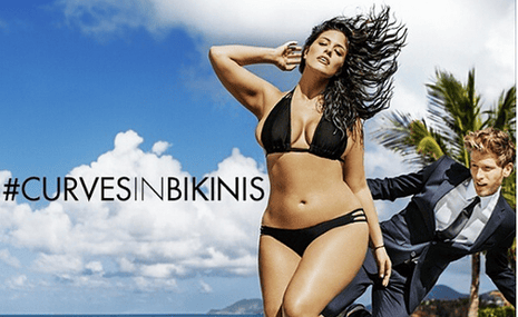 Curvy Kate Wanderlust Bandeau Bikini Top Blue Mix – Uplifting, LLC
