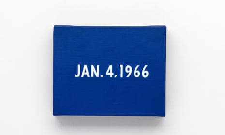 On Kawara: JAN. 4, 1966, New York’s traffic strike. From Today, 1966–2013.