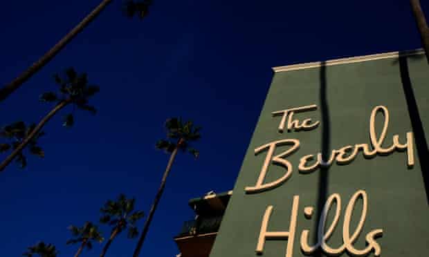 Sunset Boulevard's Beverly Hills hotel