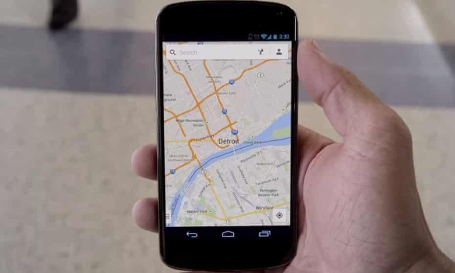 Google Maps A Decade Of Transforming, Google Maps Landscape Mode
