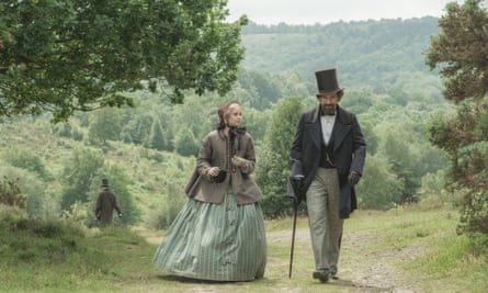In The Invisible Woman with Ralph Fiennes as Charles Dickens.