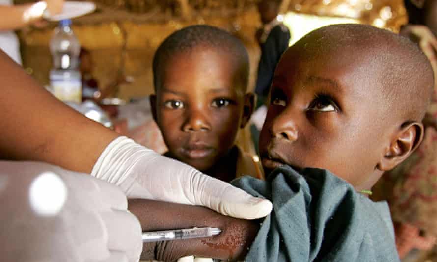 Measles vaccination rates in parts of Africa surpass those in North America  | Vaccines and immunisation | The Guardian