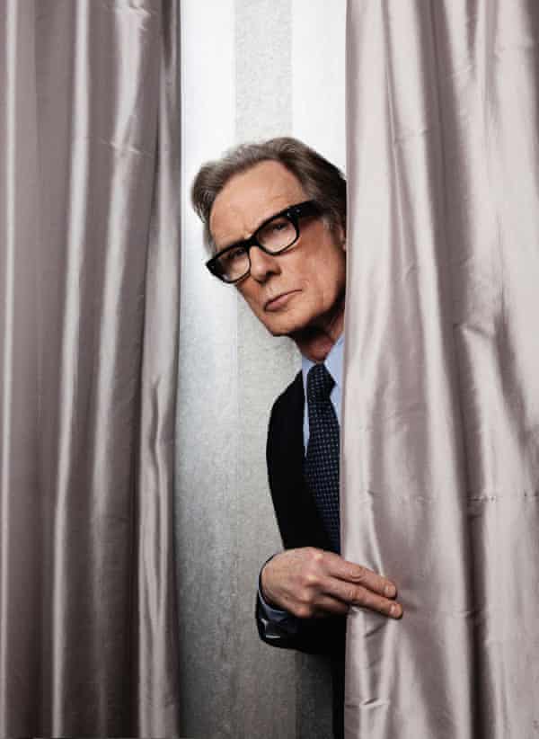 Bill Nighy photographed by Alex Lake Jan 2015 For Observer Magazine.