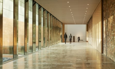 The promenade gallery at the Whitworth, as part of the gallery's redevelopment