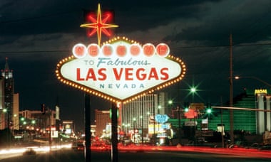 The Strip's legendary 'Welcome to Las Vegas' sign.