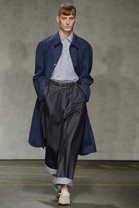 Into the blue: how denim went haute for spring/summer 2015 | | The Guardian