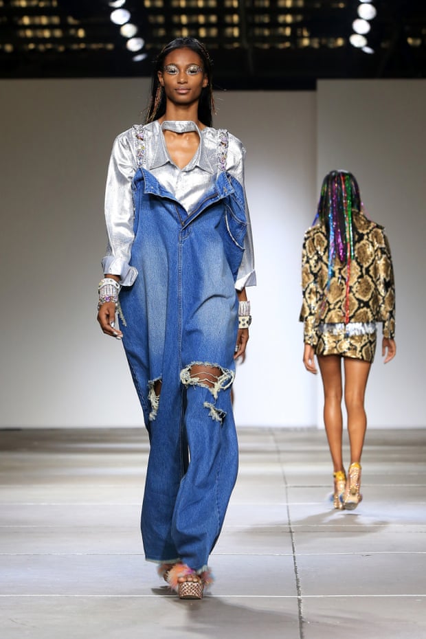 Into the blue: how denim went haute for spring/summer 2015 | | The Guardian