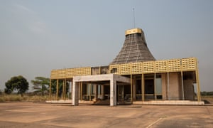 Gbadolite: the VIP arrivals terminal at Mobutu's airport.