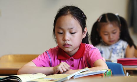 Chinese school child