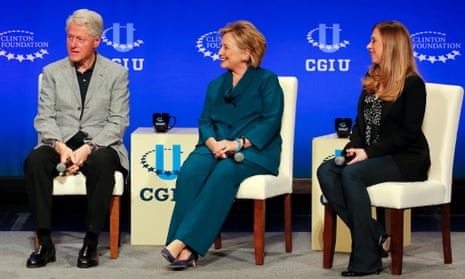 Bill Hillary and Chelsea Clinton