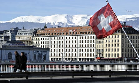 HSBC’s offices in Geneva.