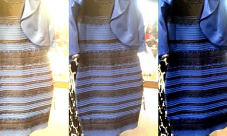 Is that blue/black or white/gold dress revealing the politics of perception? | | The Guardian Is that blue/black or white/gold dress revealing the politics of perception? | | The Guardian