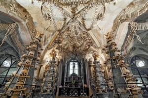 Sedlec ossuary in Sedlec, Czech Republic
