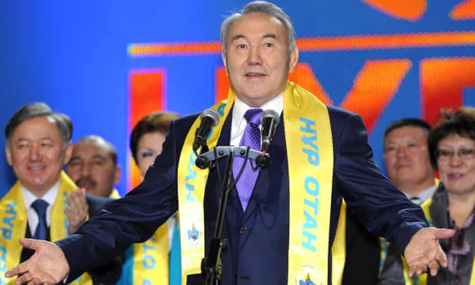 Kazakhstan's President Nursultan Nazarbayev in 2012.