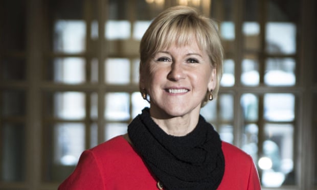 Margot Wallström, Sweden’s foreign minister, said her speech to the Arab League had been blocked by the Saudis. 