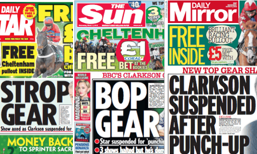Surely Jeremy Clarkson Doesn T Deserve So Much Media Attention Roy Greenslade The Guardian Surely Jeremy Clarkson Doesn T Deserve So Much Media Attention Roy Greenslade The Guardian