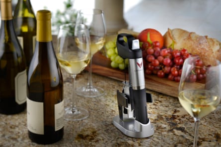 Coravin, which uses surgical technology that pours your wine without pulling the cork.