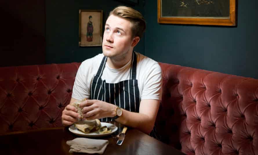 Tomos Parry head chef at Kitty Fisher's, Mayfair, London.