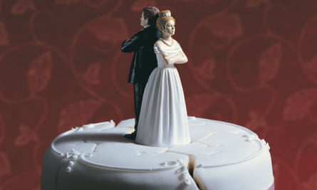 wedding cake split