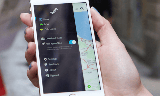 nokia relaunches its here maps and navigation app for ios nokia the guardian