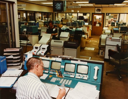 Final frontier: Voyager control centre at the California Institute of Technology (Caltech), Pasadena California, 1980.