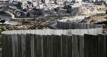 Israel's separation barrier in Jerusalem.