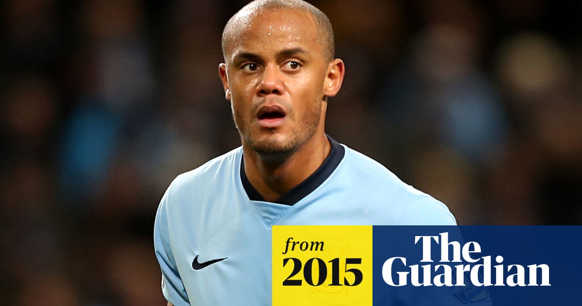 Manchester City S Vincent Kompany And Fernandinho Have No