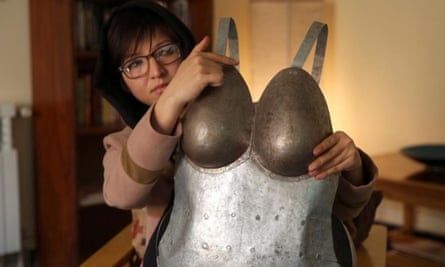 I wish my underwear was made of iron: Afghan woman artist dons