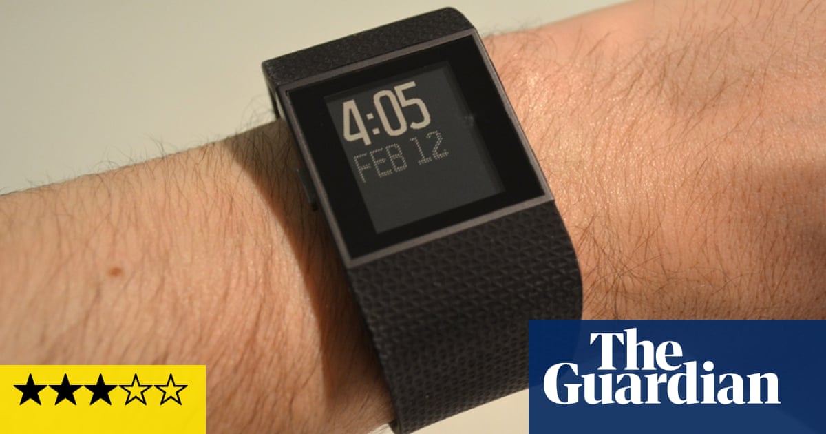Fitbit Surge Review A Fitness Tracking Watch That S Not Quite Super Wearable Technology The Guardian Fitbit Surge Review A Fitness Tracking Watch That S Not Quite Super Wearable Technology The Guardian