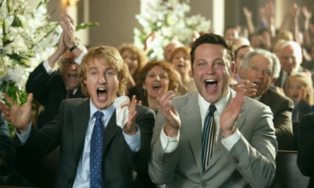 Owen Wilson and Vince Vaughn in The Wedding Crashers.