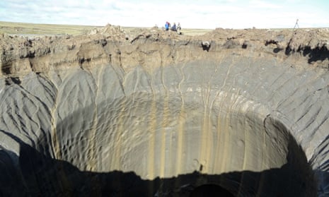 russian crater