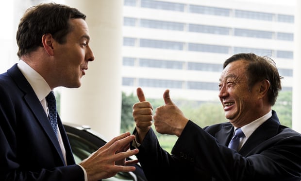George Osborne on a 2013 trade visit to China. The chancellor has been a keen backer of closer economic ties.