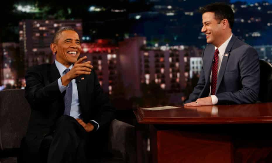 Barack Obama on Jimmy Kimmel Live: 'In Kenya we drive on the other side' | Barack Obama | The Guardian