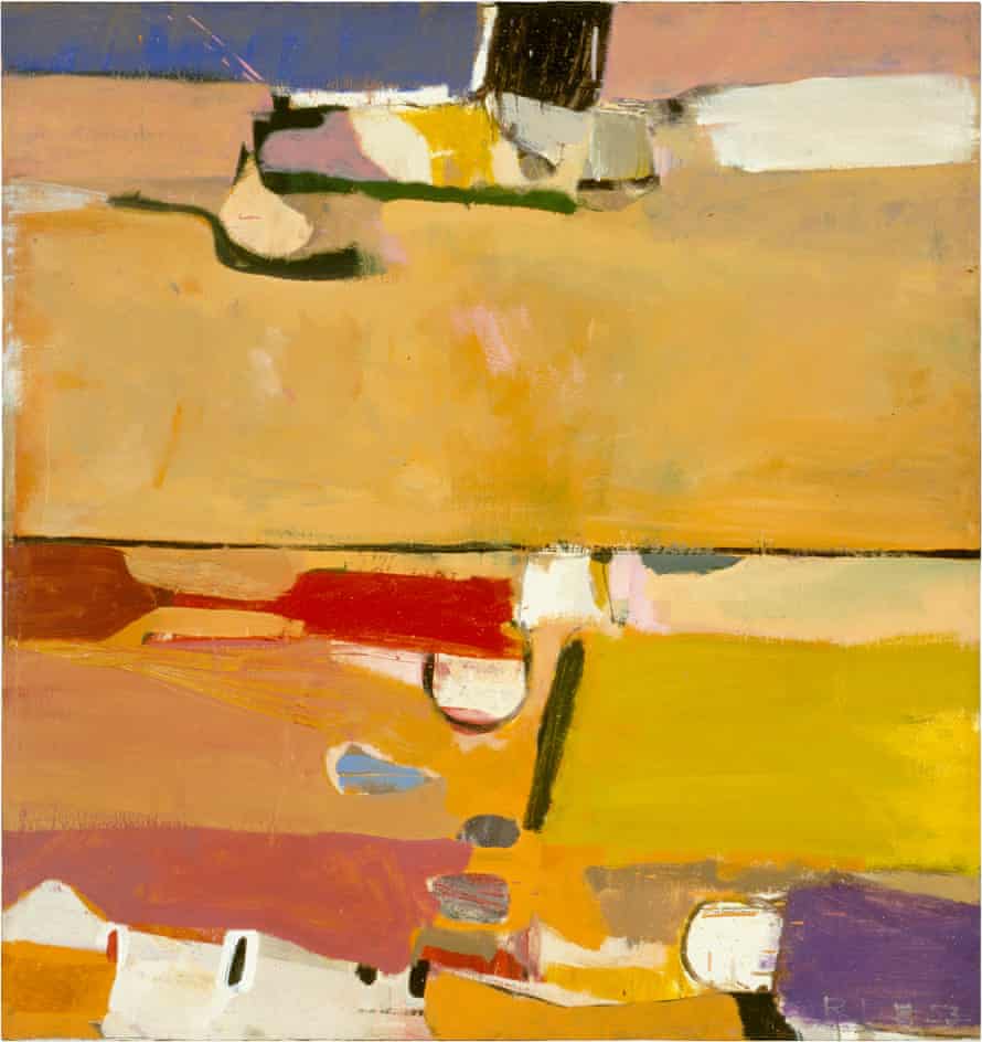 A Day at the Race, 1953 by Richard Diebenkorn.