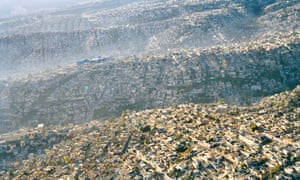 Mexico City sprawling settlements