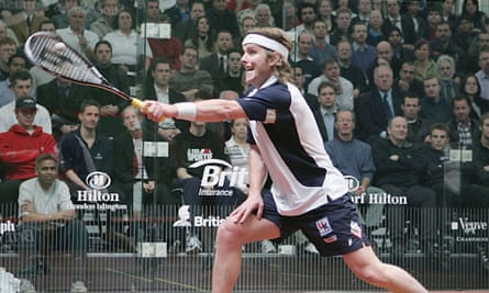 Peter Nicol defeated ranking world number one  David Palmer in the final of the 2006 Commonwealth Games.
