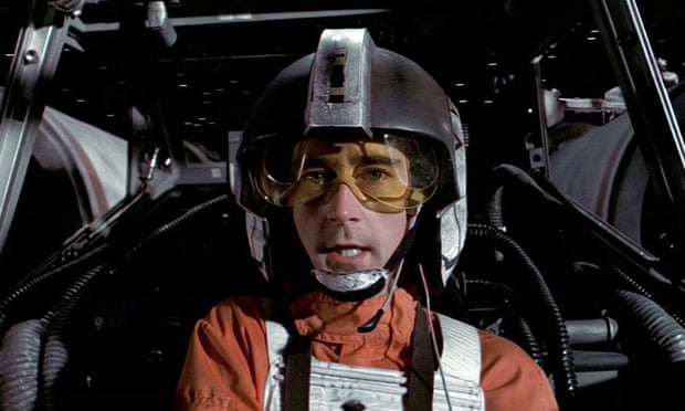 New mission? Denis Lawson as Wedge Antilles, the X-Wing fighter pilot in Star Wars.