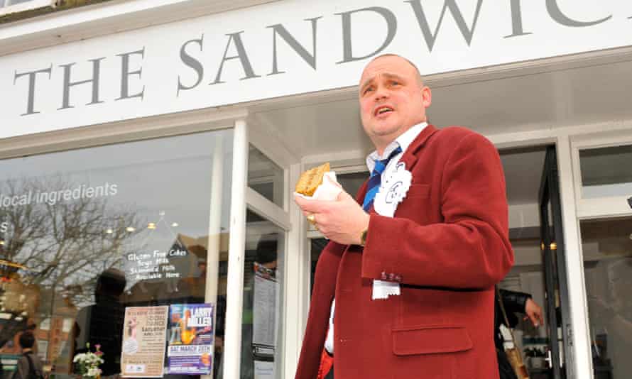 Pub landlord Al Murray the FUKP candidate for South Thanet.