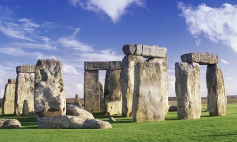 ‘We’ve been looking at Stonehenge the wrong way,: from the earth,’ says Julian Spalding, who believes Stonehenge served as a raised alter on which masses of worshippers would gather.