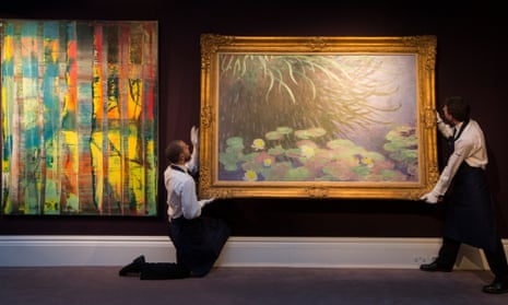 Sotheby's sale of Impressionist art in 2013. The auction house has lagged behind its privately owned rival Christies, which has profited from online sales.