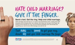 Giving child marriage the finger - Plan