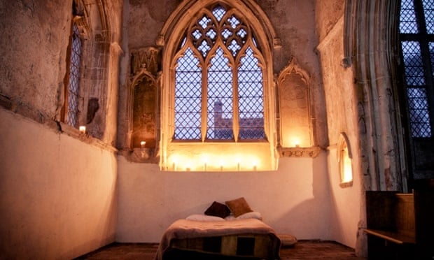 Beds are available in three historic country churches across England.