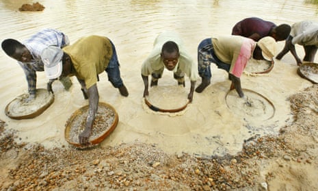  Angola is the third largest producer of diamonds in Africa. 