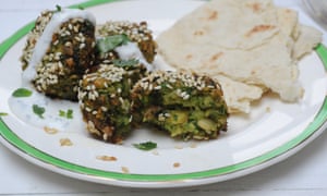 falafel on a plate
