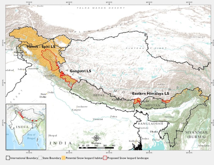 Leopard Range Map