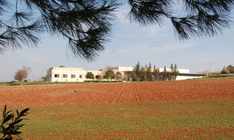 A file photo of the ICARDA genebank near Allepo in the Syrian Arab Republic taken from a distance.