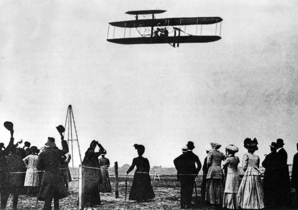 Олвилл Райт и самолёт