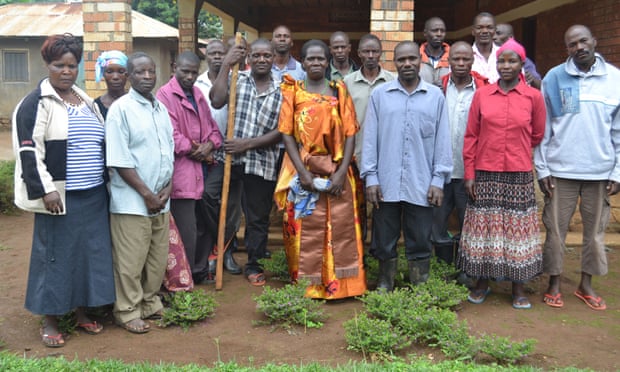 Some of the farmers who were evicted from their land.JPG Kalangala district, Uganda.JPG
