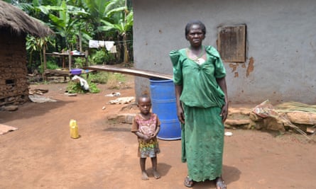 Mangdelena Nakamya, 64, now lives on church land after he was evicted from her land..JPGKalangala district, Uganda.JPG